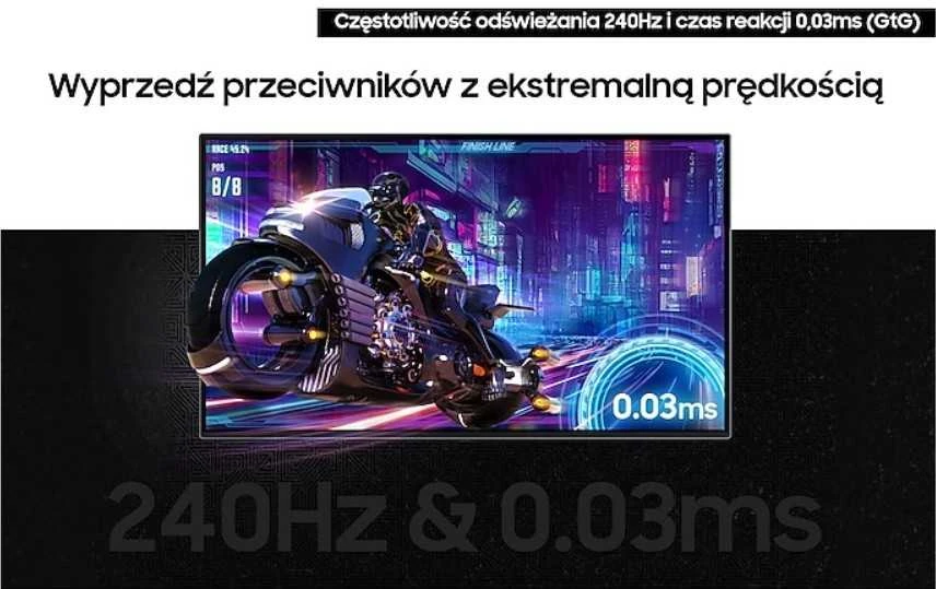 Monitorius Samsung | LS32DG802SUXDU | 32 " | OLED | 4K | 16:9 | 240 Hz | 0.03 ms | 3840 x 2160 pikselių | 200 cd/m² | HDMI jungtys quantity 2 | Sidabrinis