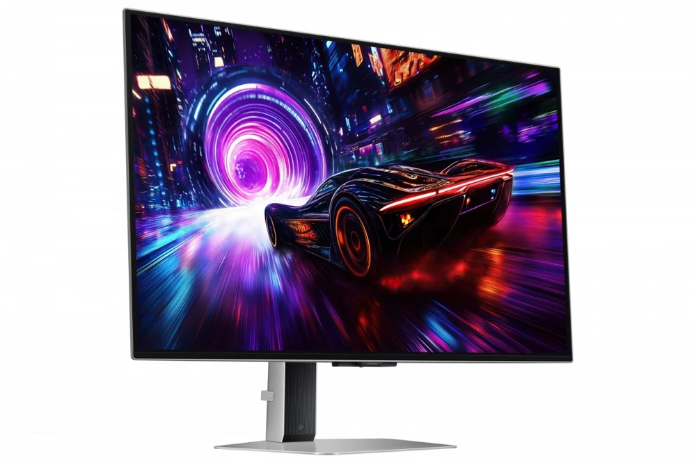 Samsung Monitorius 32 cale odyssey g8 oled 3940x2160 uhd 16:9 2xhdmi 1xdp 2xusb 3.2 0,03ms 240hz has+piv płaski 3yd2d (ls32fg816suxen)