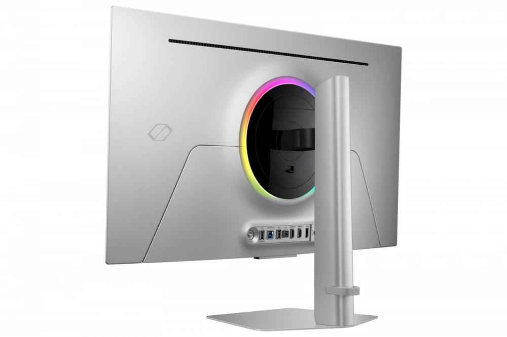 Samsung Monitorius 32 cale odyssey g8 oled 3940x2160 uhd 16:9 2xhdmi 1xdp 2xusb 3.2 0,03ms 240hz has+piv płaski 3yd2d (ls32fg816suxen)