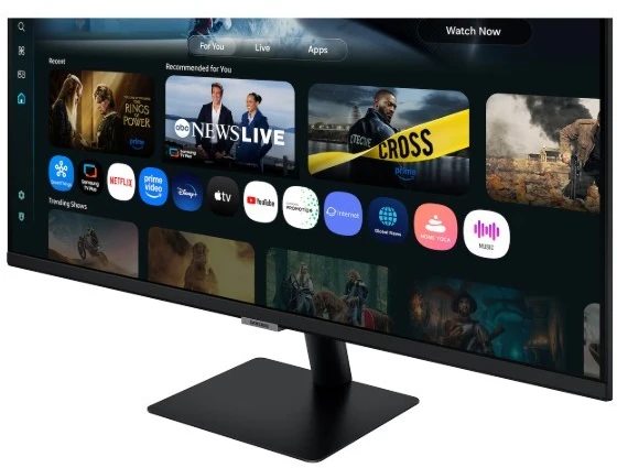 Monitorius Samsung | LS32FM700UUXDU | 32 " | VA | 16:9 | 60 Hz | 4 ms | 3840 x 2160 pikselių | 300 cd/m² | HDMI jungtys quantity 2 | Juodas