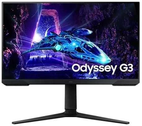 Monitorius - Samsung Odyssey G3 S24DG300EU 24", FHD, 180Hz, Juodas