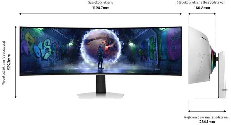 Monitorius Samsung Odyssey G9 OLED (LS49DG950SUXDU)