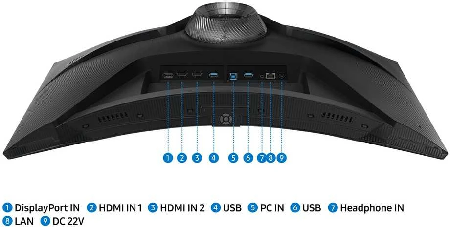 Monitorius Samsung odyssey g6 ls32bg650euxen - 32''