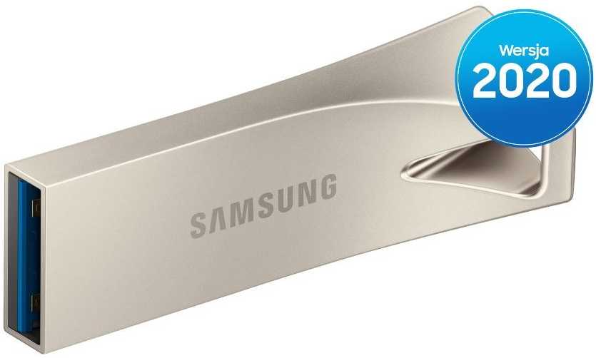 Samsung „Pendrive Bar Plus“ USB3.1 128 GB, šampano spalvos, sidabrinė
