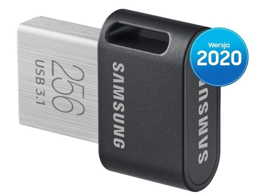 USB laikmena Samsung FIT Plus, 256 GB, Juodos spalvos