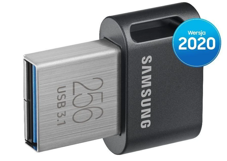 USB laikmena Samsung FIT Plus, 256 GB, Juodos spalvos
