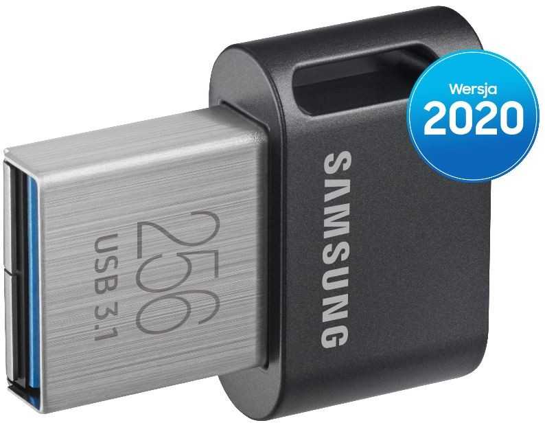 Samsung Pendrive fit plus usb3.1 256 gb pilka muf-256ab/ap
