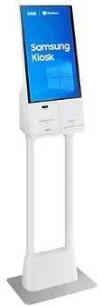 Samsung Profesionalus kiosko monitorius km24c 24 colių matinis, jutiklinis 16h/7 250(cd/m2) 1920x1080(fhd) win10 iot celeron 3 metai d2d (lh24kmccbgcxen)
