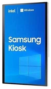 Samsung Profesionalus kiosko monitorius km24c 24 colių matinis, jutiklinis 16h/7 250(cd/m2) 1920x1080(fhd) win10 iot celeron 3 metai d2d (lh24kmccbgcxen)