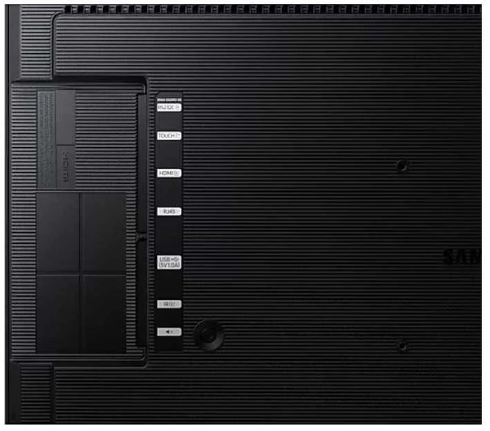 Samsung Profesionalus monitorius qb24c-t 24 colių matinis, jutiklinis 16h/7 250(cd/m2) 1920x1080(fhd) s10 grotuvas(tizen7, vxt ready) wifi/bt 3 metai d2d (lh24qbrbbgcxen)