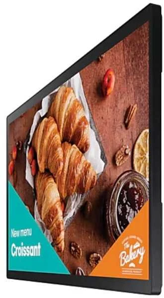 Samsung Profesionalus monitorius qb24c-t 24 colių matinis, jutiklinis 16h/7 250(cd/m2) 1920x1080(fhd) s10 grotuvas(tizen7, vxt ready) wifi/bt 3 metai d2d (lh24qbrbbgcxen)