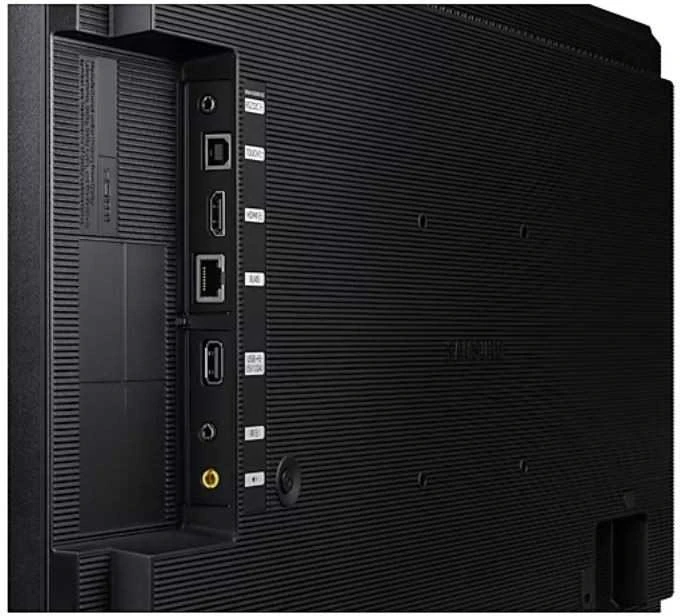 Samsung Profesionalus monitorius qb24c-t 24 colių matinis, jutiklinis 16h/7 250(cd/m2) 1920x1080(fhd) s10 grotuvas(tizen7, vxt ready) wifi/bt 3 metai d2d (lh24qbrbbgcxen)