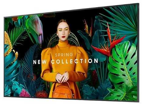 Samsung Profesionalus monitorius qh43c 43 colių matinis 24h/7700 (cd/m2) 3840x2160 (uhd) s10 grotuvas (tizen 7) wifi/bt 3 metai vietoje (lh43qhcebgcxen)