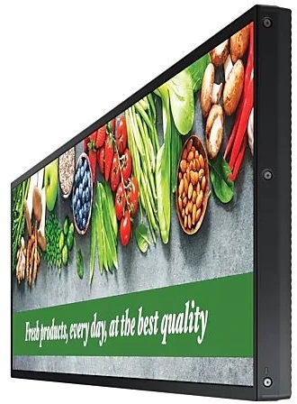 Samsung Profesionalus monitorius sh37c 37 colių 16:4.5 matinis 24h/7 700(cd/m2) 1920x540 s10 grotuvas (tizen 7, vxt ready) wi-fi/bt 3 metai d2d (lh37shcebgbxen)