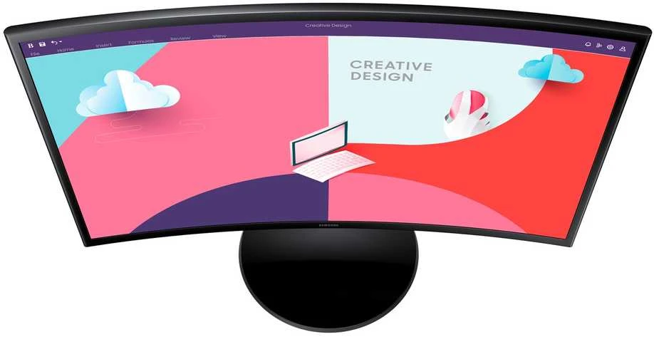 Samsung  Monitorius C27F364EAU/27"/Curved/Full HD/75Hz/Eye Saver Mode & Flicker Free
