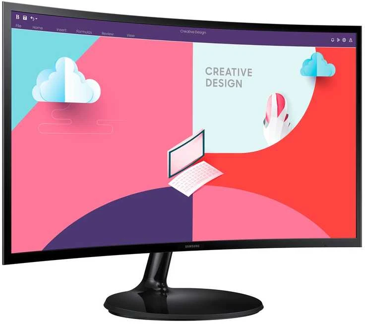 Samsung  Monitorius C27F364EAU/27"/Curved/Full HD/75Hz/Eye Saver Mode & Flicker Free