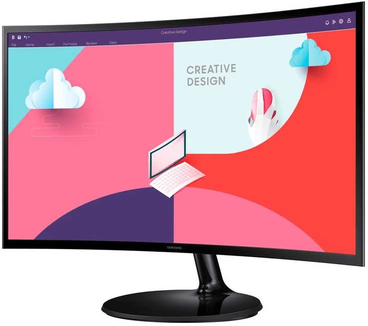 Samsung  Monitorius C27F364EAU/27"/Curved/Full HD/75Hz/Eye Saver Mode & Flicker Free