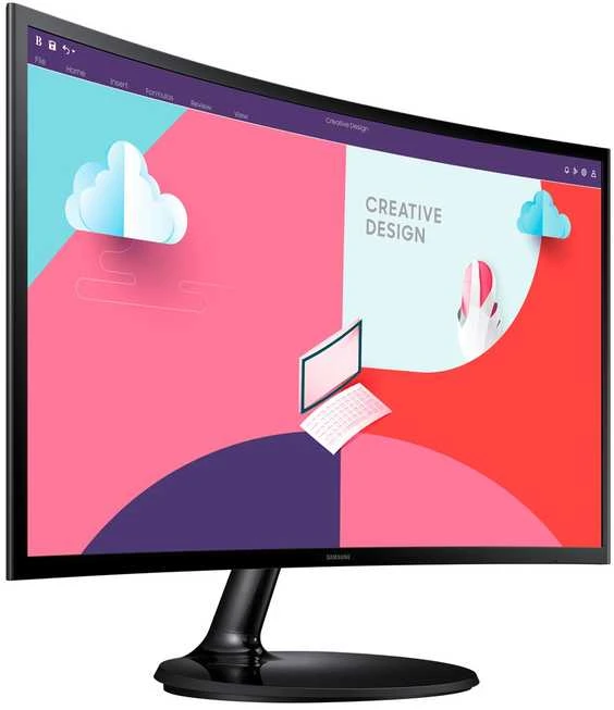 Samsung  Monitorius C27F364EAU/27"/Curved/Full HD/75Hz/Eye Saver Mode & Flicker Free