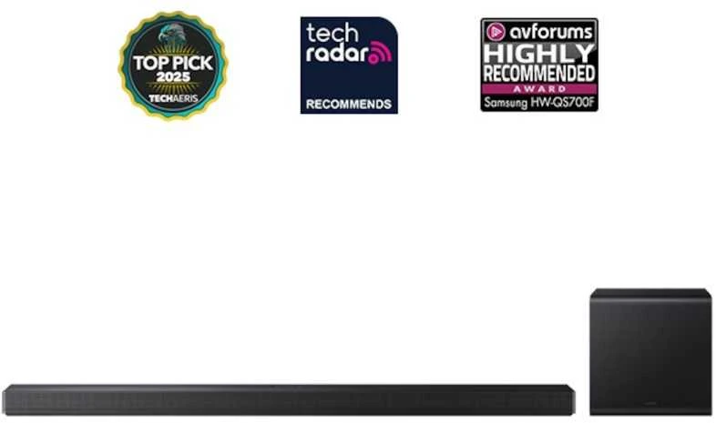 Namų kino sistema Samsung garso Sistema – soundbar HW-QS700F/EN