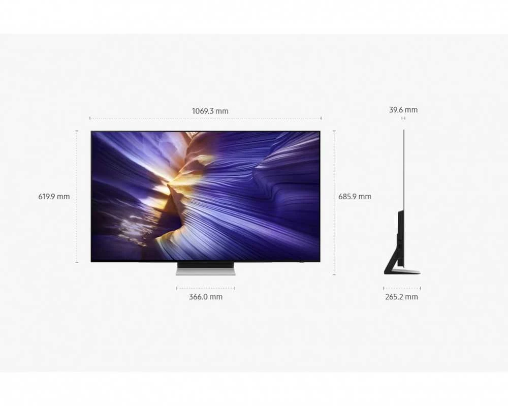 Televizorius Samsung QE48S90FAEXXH 2025 m. modelis