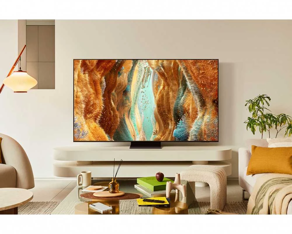 Samsung QE75QN77FATXXH NEO QLED 75'' 4K Ultra HD 144 Hz Tizen Q-Symphony Juodas televizorius