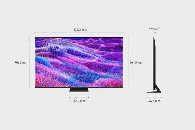 Televizorius Samsung 55" QE55QN80FAUXXH 2025 m. modelis