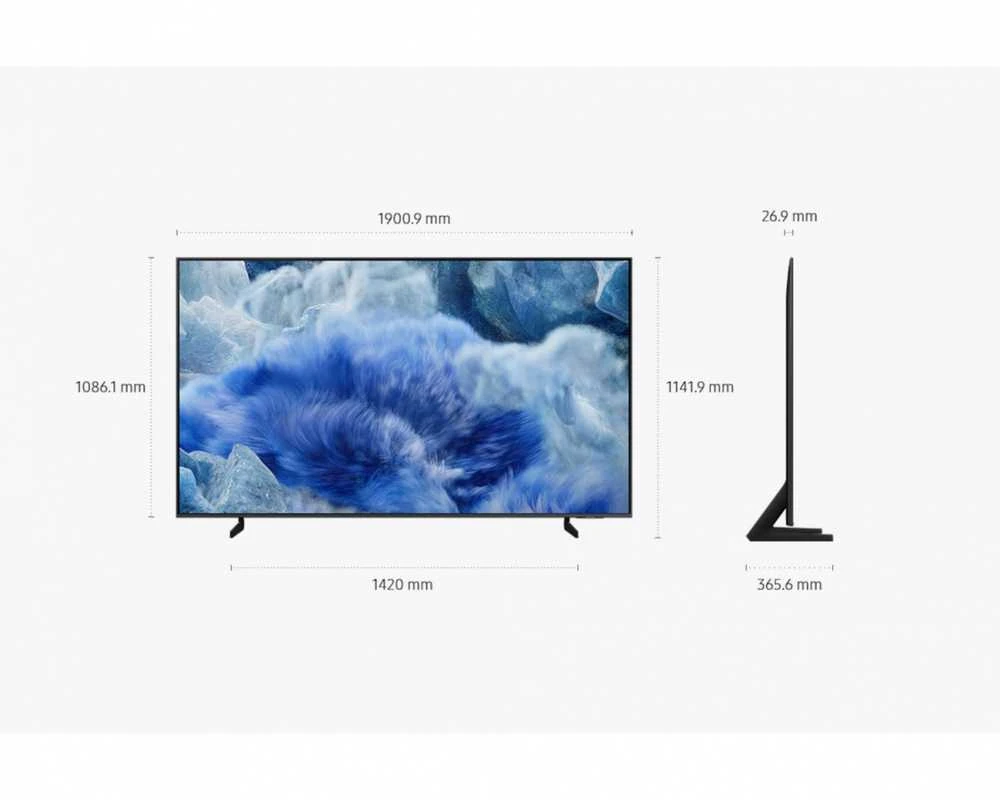 Televizorius Samsung QE85Q8FAAUXXH 2025 m. modelis