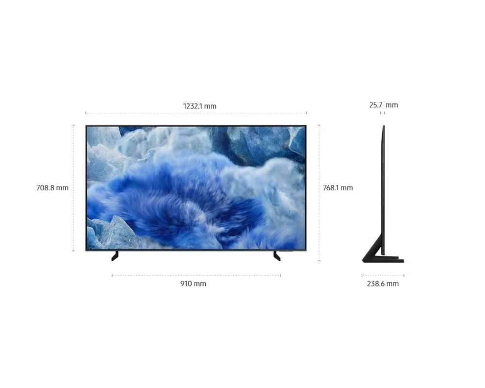 Televizorius Samsung QE55Q8FAAUXXH 2025 m. modelis