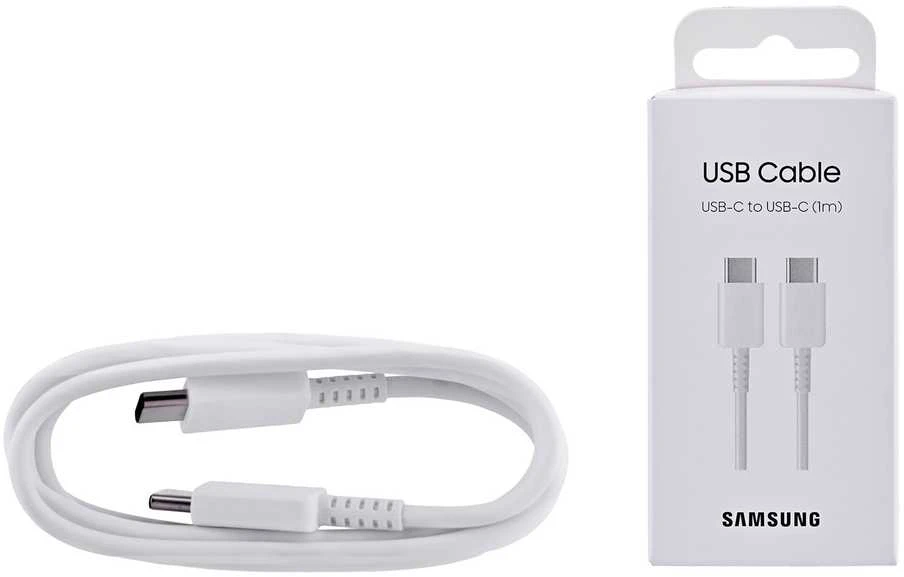 Reach Samsung DA705BBE įkrovimo kabelis Type-C į Type-C, 1 m (Baltas)