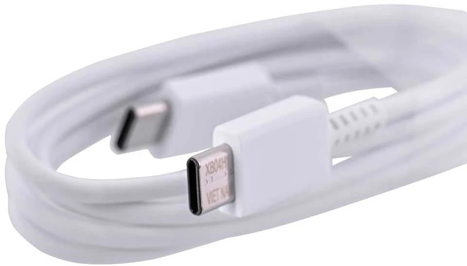 Reach Samsung DA705BBE įkrovimo kabelis Type-C į Type-C, 1 m (Baltas)