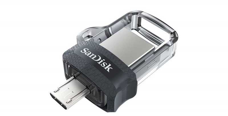 USB laikmena SanDisk Ultra Dual Drive 64GB