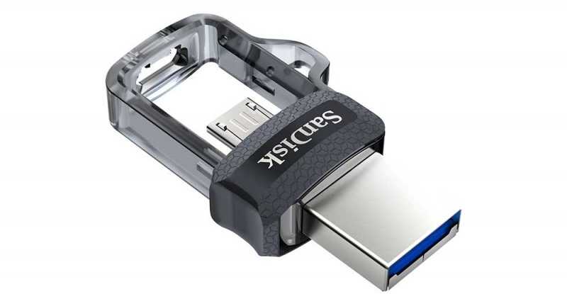 USB laikmena SanDisk Ultra Dual Drive 64GB