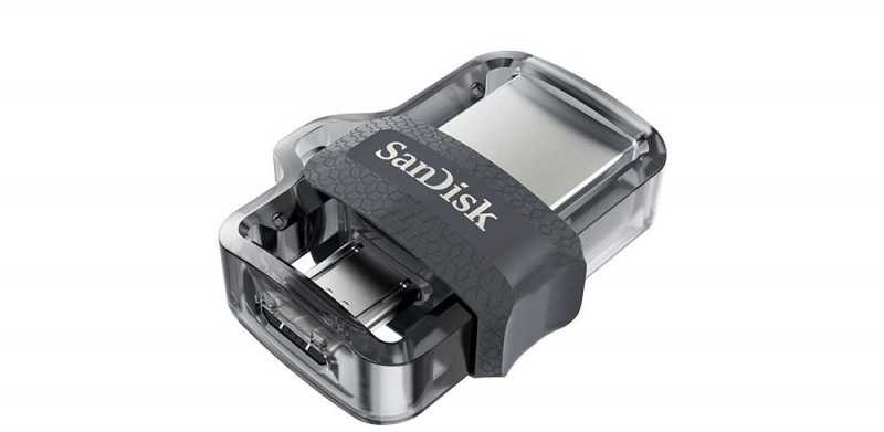 USB laikmena SanDisk Ultra Dual Drive 64GB
