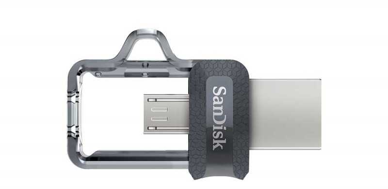 USB laikmena SanDisk Ultra Dual Drive 64GB