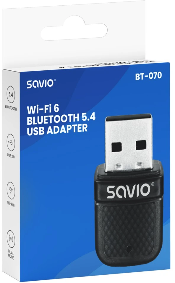 Savio BT-070 sąsajos plokštės / adapteris USB 2.0