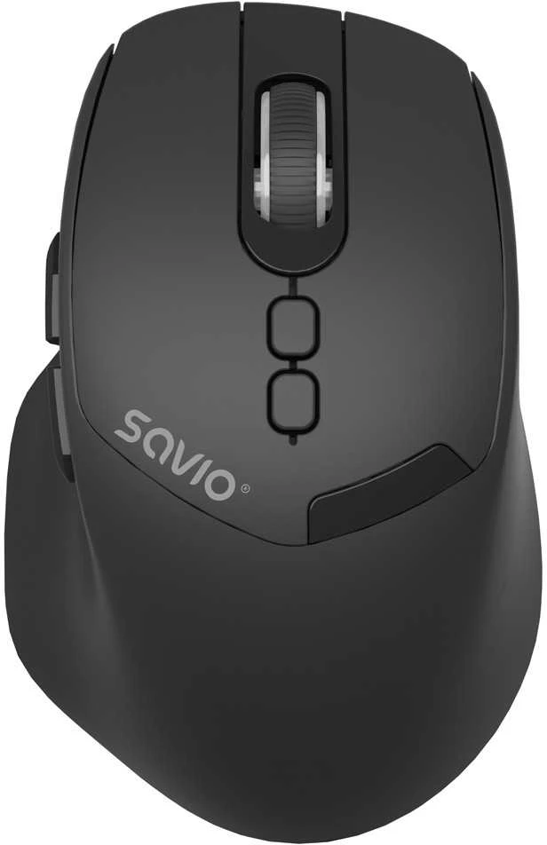 Savio MB-06 pelė Universal Ambidextrous Bluetooth 3800 DPI