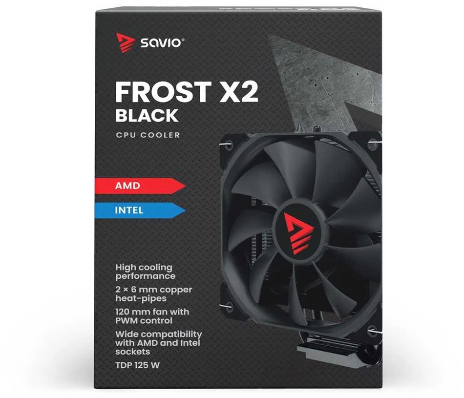 Savio procesoriaus aušinimas „Frost Juodas“ x2