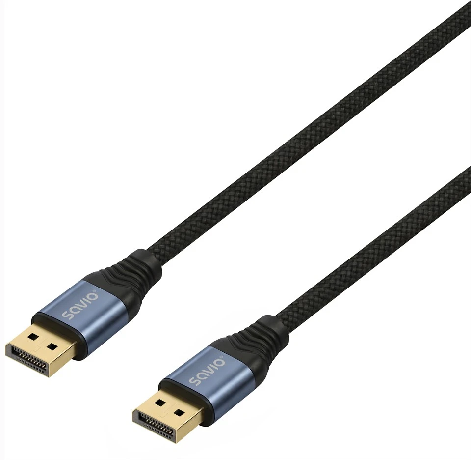 Savio CL-209 DisplayPort cable 1 m Juodas
