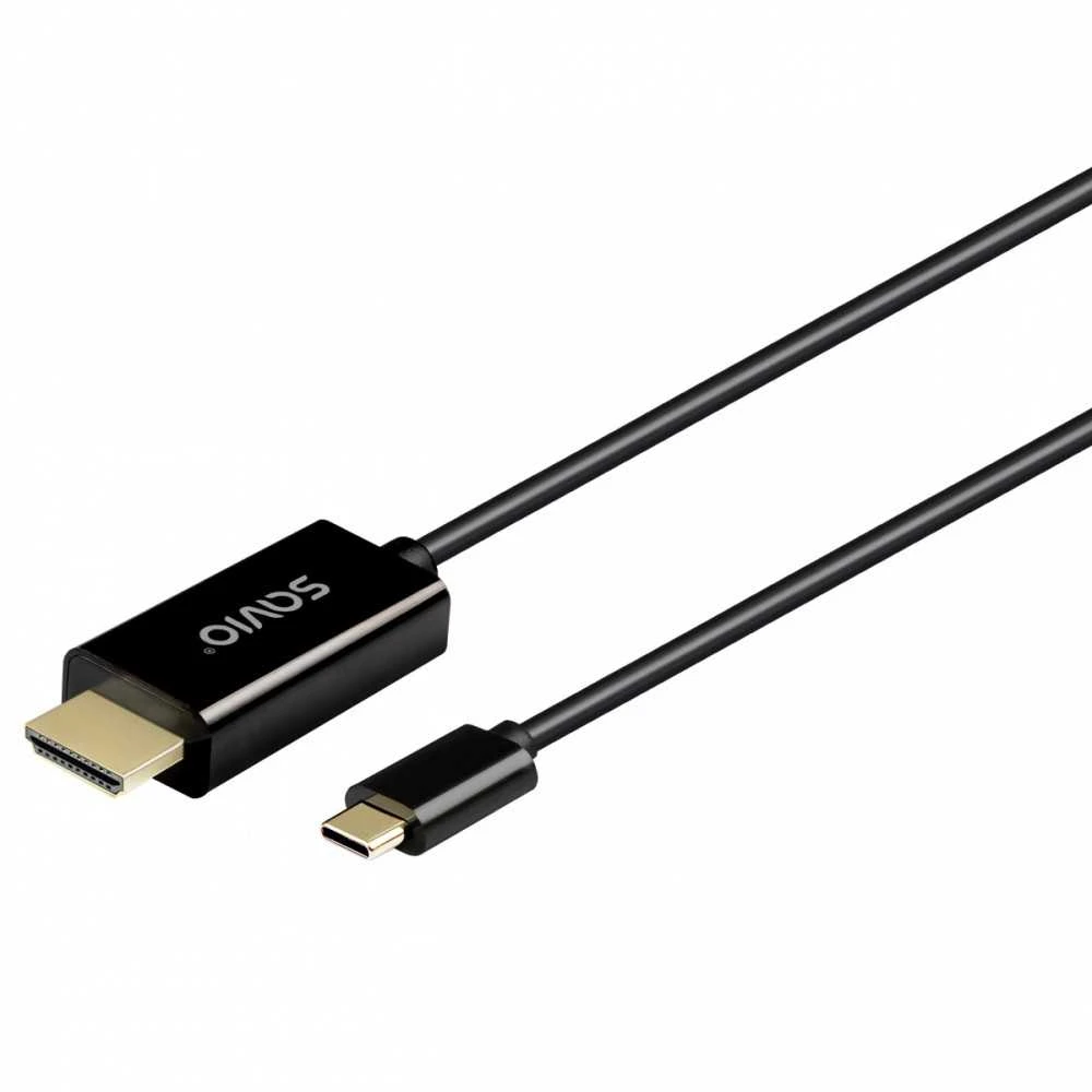 Savio USB-C į HDMI laidas su logotipu