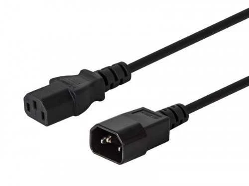 Kabelis zasilający Savio Maitinimo laido prailgintuvas C13/C14 CL-99 1,2m, wielopak 10 vnt.-SAVIO CL-99Z
