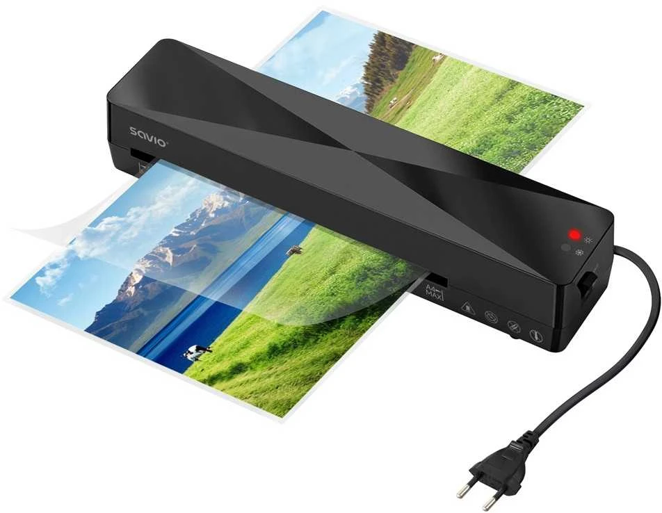 Savio LR-01/B laminator Cold/hot laminator 320 mm/min Juodas