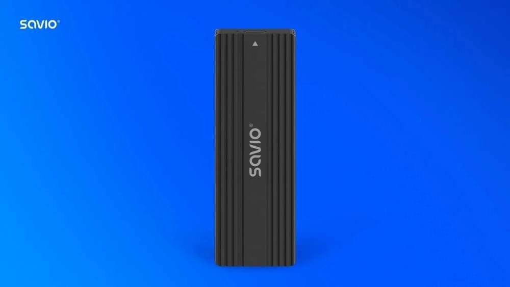 „Savio“ išorinio disko korpusas M.2 SSD NVMe ir NGFF deriniui AK-84