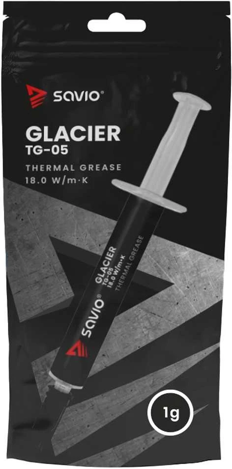 Savio „Glacier“ terminė pasta 18 W/mk 1 g TG-05