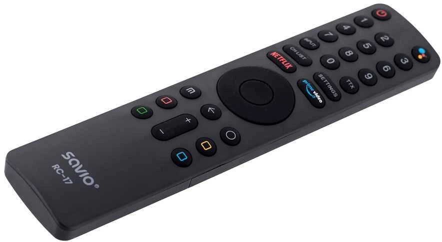 SAVIO RC-17 Universalus/pakeičiamas nuotolinio valdymo pultas XIAOMI TV – SMART TV