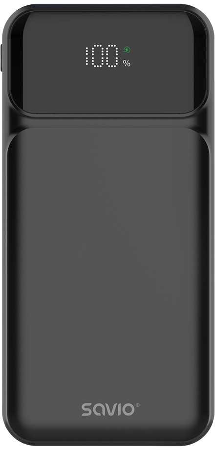 Savio BA-08 10000 mAh juoda