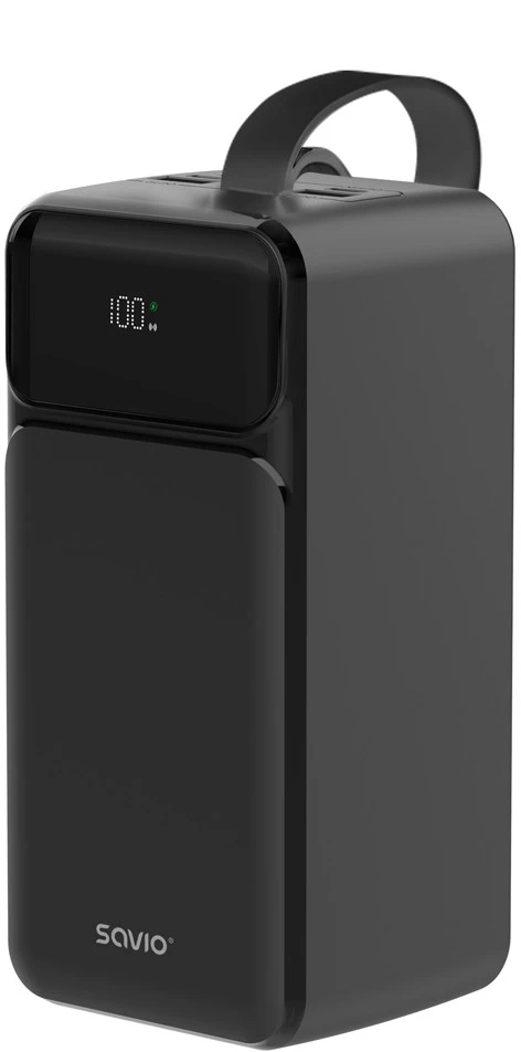 Savio Powerbank 50000 mah juoda ba-14