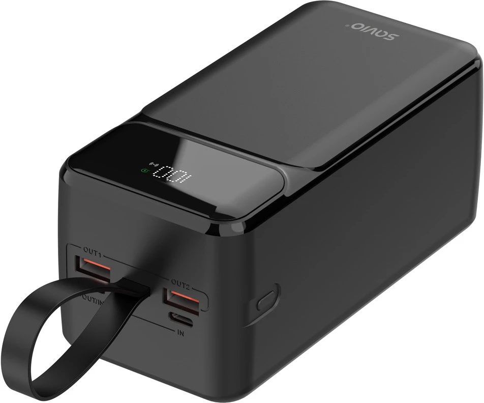 Savio Powerbank 50000 mah juoda ba-14