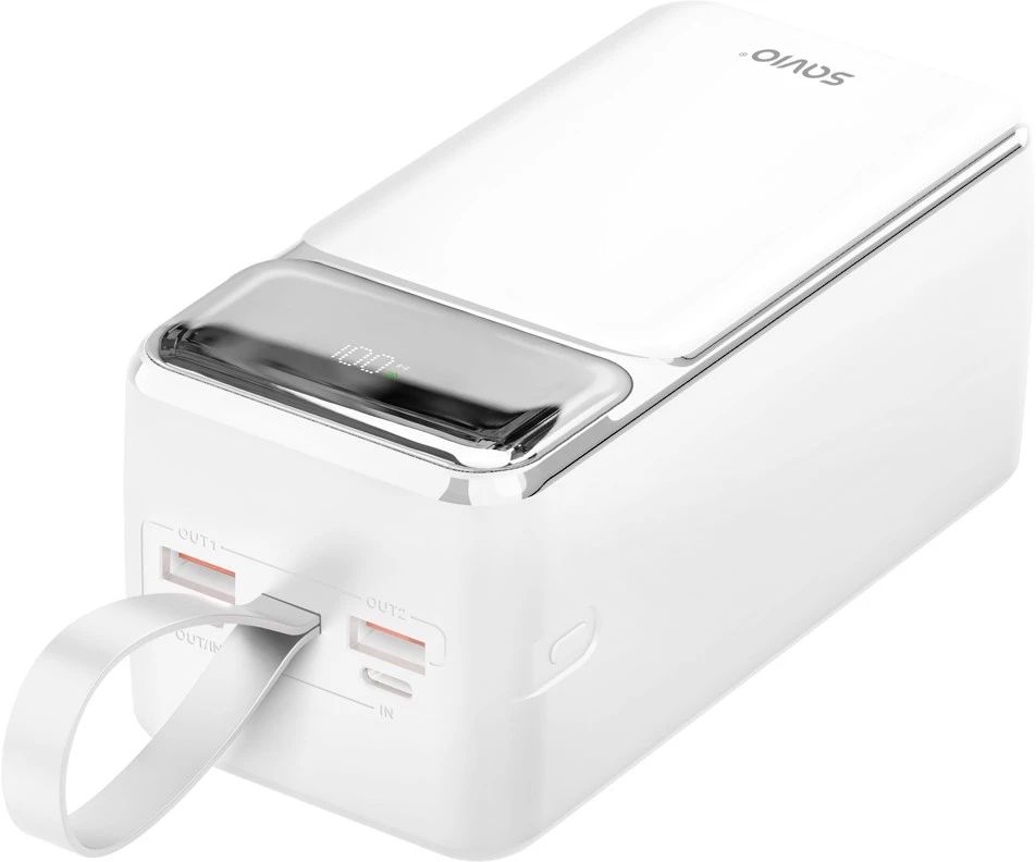 Savio BA-15 50000 mAh balta
