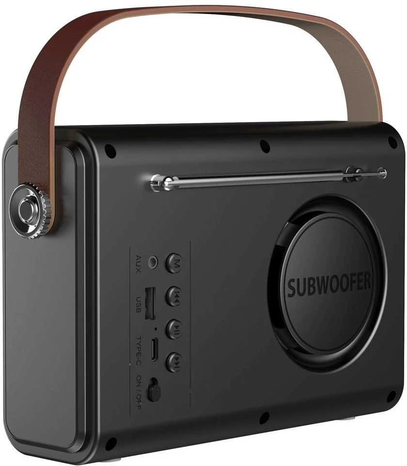 Savio RS-01 radio Portable Juodas