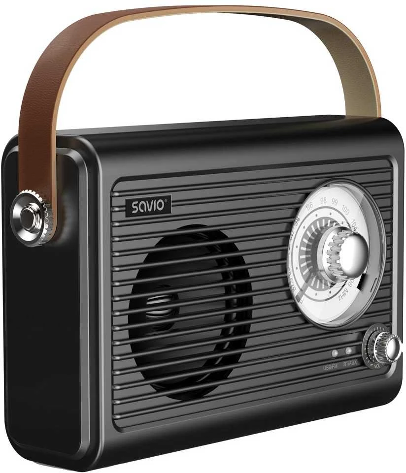 Savio RS-01 radio Portable Juodas